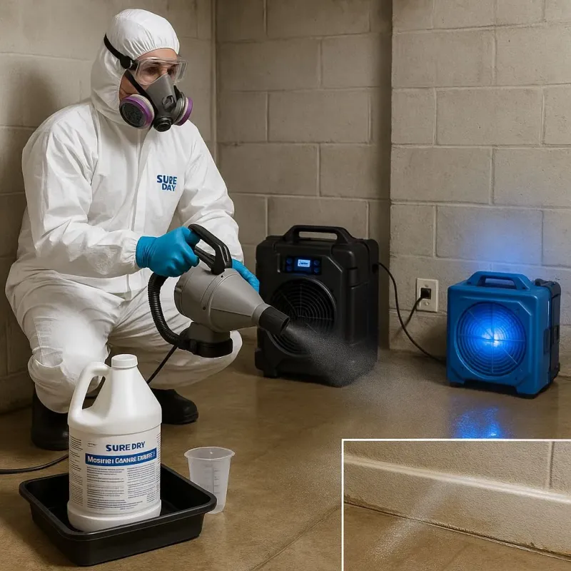 Sanitization and Odor Removal process in Crosbyton, TX