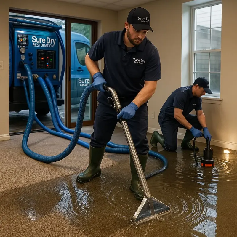 Water Extraction and Removal process in Crosbyton, TX